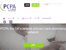 Tablet Screenshot of pcpa.org.uk